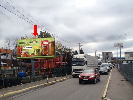 Фото рекламної площини за адресою Щирецкая ул., 7, возле супермаркета "Новая линия"