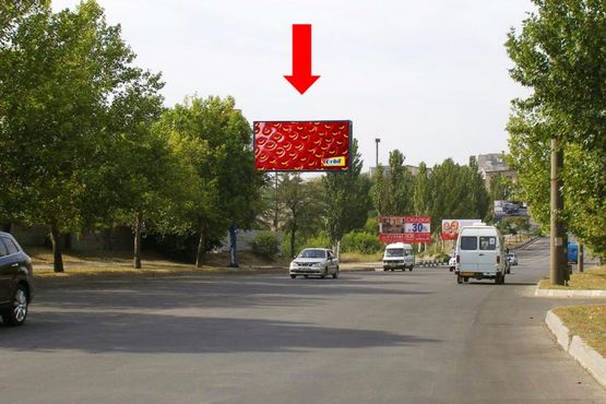 Фото рекламної площини за адресою 50-летия Победы пр. / ул. Селянская