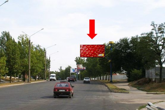 Фото рекламної площини за адресою 50-летия Победы пр. / ул. Селянская