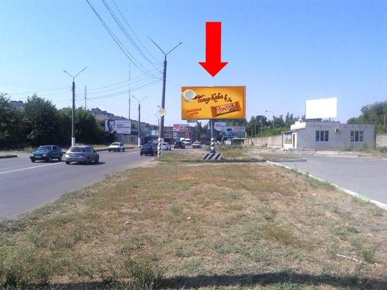 Фото рекламної площини за адресою Интернационалистов ул. / ул. Ленина