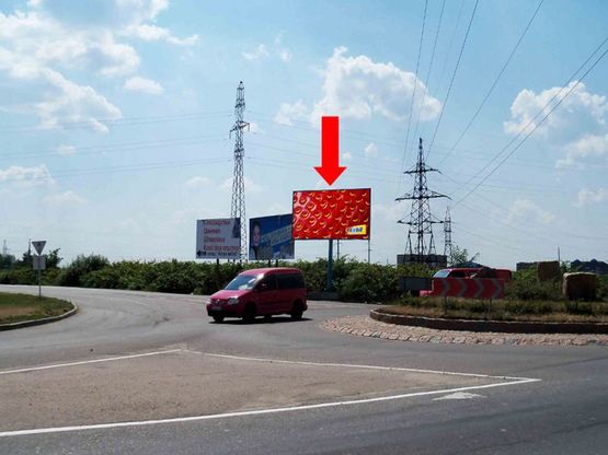 Фото рекламной плоскости по адресу Масарика ул. (бывш. Матросова ул.), возле супермаркета "Барва"