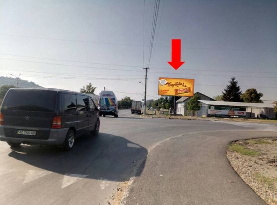 Фото рекламной плоскости по адресу Франко ул. / Пряшевская ул., из центра