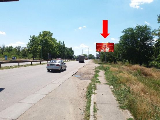 Фото рекламної площини за адресою Богоявленский пр. (бывш. Октябрьский пр.) / Гагарина ул., в центр