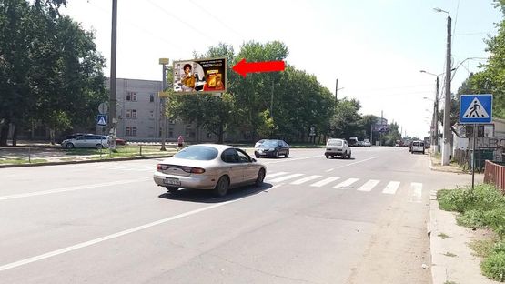 Фото рекламной плоскости по адресу Космонавтов ул. / Турбинная ул., в центр