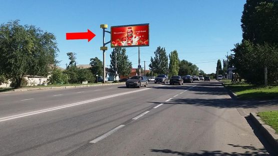 Фото рекламной плоскости по адресу Покровская ул. (бывш. Кирова ул.) / Электронная ул., из центра