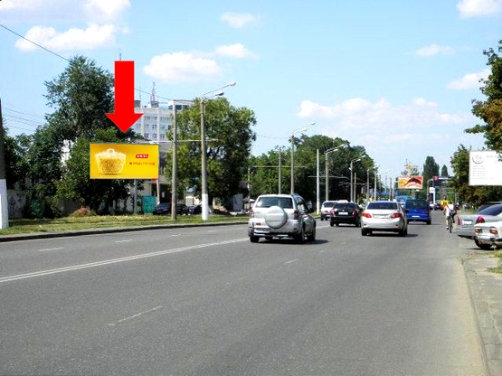 Фото рекламной плоскости по адресу Люстдорфская дорога, 114/1, в центр