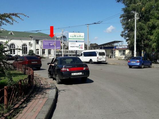 Фото рекламной плоскости по адресу Привокзальная пл., возле ж/д вокзала "Киевский"