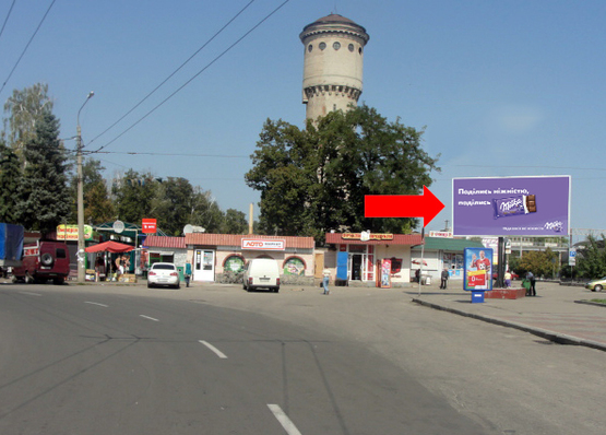 Фото рекламної площини за адресою Славы пл., 1 / Привокзальная ул., возле Южного ж/д вокзала