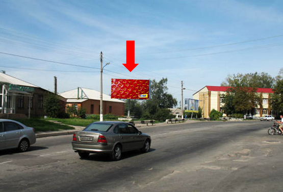 Фото рекламной плоскости по адресу Комсомольская ул., 13