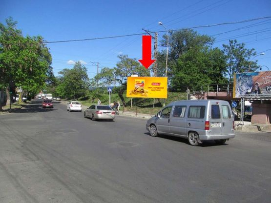 Фото рекламной плоскости по адресу Анкудинова ул. / ул. Русская