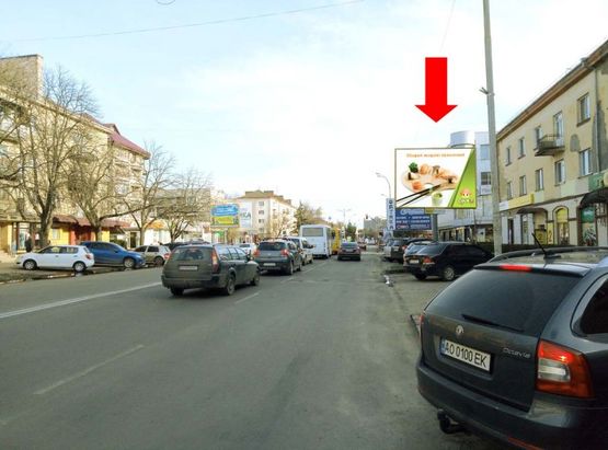 Фото рекламной плоскости по адресу Свободы пр., возле магазина "Фокстрот"