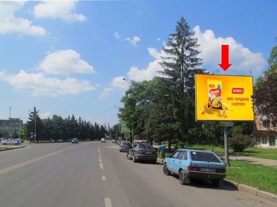 Фото рекламной плоскости по адресу Свободы пр. / ул. Джамбула