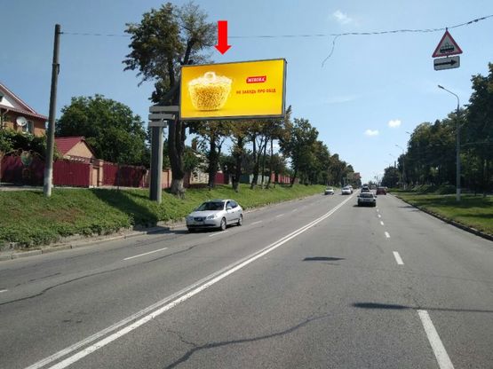 Фото рекламної площини за адресою Хмельницкое шоссе ул., 72 / Ратушной ул., в центр