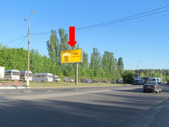 Фото рекламной плоскости по адресу Юности пр. / Первозванного ул. (бывш. Стахурского ул.), из центра