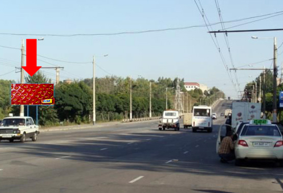 Фото рекламной плоскости по адресу Мира пр., 22, возле магазина "Проспект"