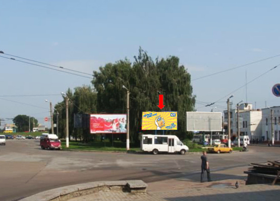 Фото рекламної площини за адресою майдан Привокзальний, 2