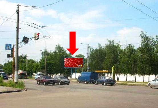 Фото рекламной плоскости по адресу Независимости пр. (бывш. ул. Ватутина) / ул. Восточная