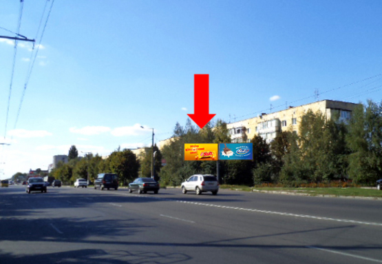 Фото рекламной плоскости по адресу Мира пр., 6, возле Дома Торговли "Есфирь", левый