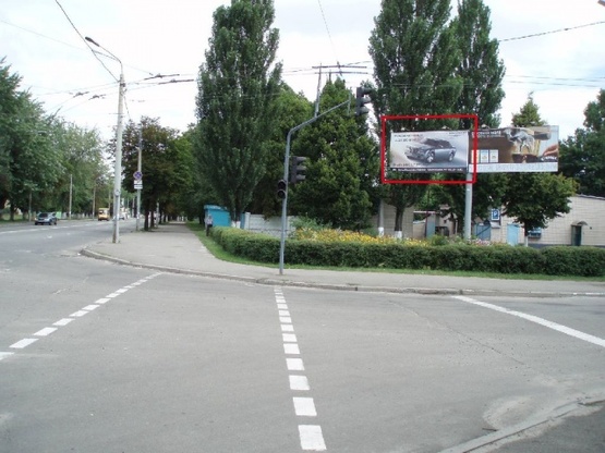 Фото рекламной плоскости по адресу Воздухофлотский проспект  (аэроп. Жуляны)