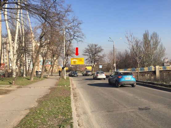 Фото рекламной плоскости по адресу Гагарина ул., 10, в сторону Соборный пр. (бывш. Ленина пр.)