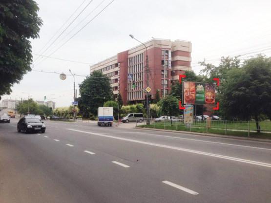 Фото рекламної площини за адресою вул. Незалежності – Руставелі