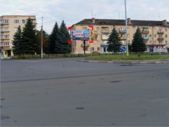 Фото рекламной плоскости по адресу пр. Злуки – вул. Грушевського (Вокзал)