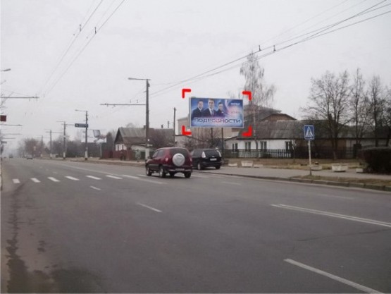 Фото рекламной плоскости по адресу вул. Черняховського, 101