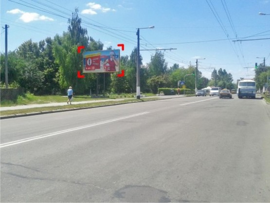 Фото рекламной плоскости по адресу вул. Черняховського, 101