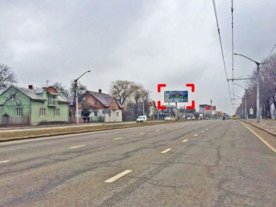 Фото рекламной плоскости по адресу вул. Стрийська, 270 (до центру),