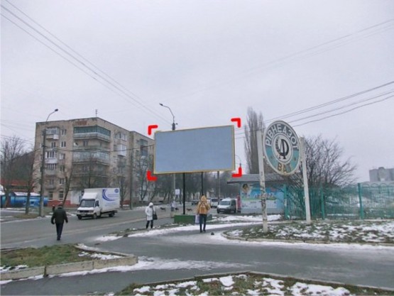 Фото рекламної площини за адресою пер. вул. Макарова – Кн. Острозького