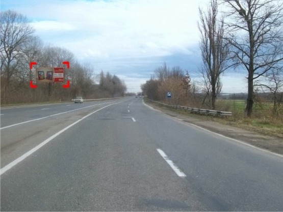 Фото рекламної площини за адресою с. Давидківці (напрямок на Вінницю), 4x8 м