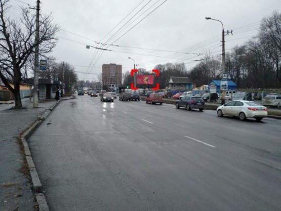 Фото рекламної площини за адресою вул. Проскурівського підпілля, Автостоянка