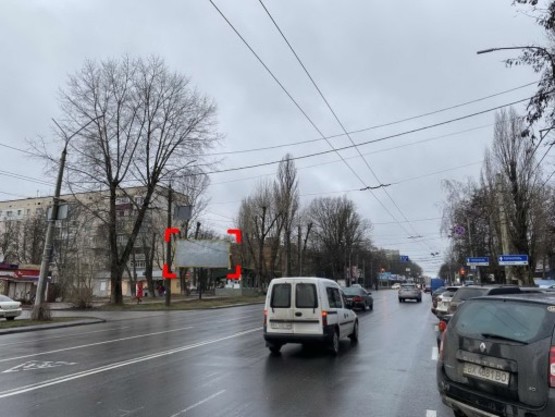 Фото рекламної площини за адресою пр. Миру, 72