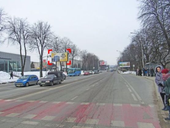 Фото рекламной плоскости по адресу пер. вул. Липинського – Миколайчука