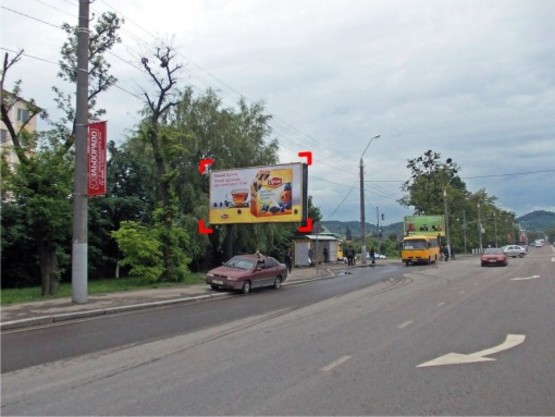 Фото рекламной плоскости по адресу вул. Хмельницького – Ковельська