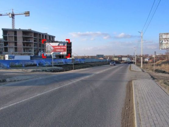 Фото рекламної площини за адресою с. Сокільники (з вул. Кульпарківської, у напрямку до міста)