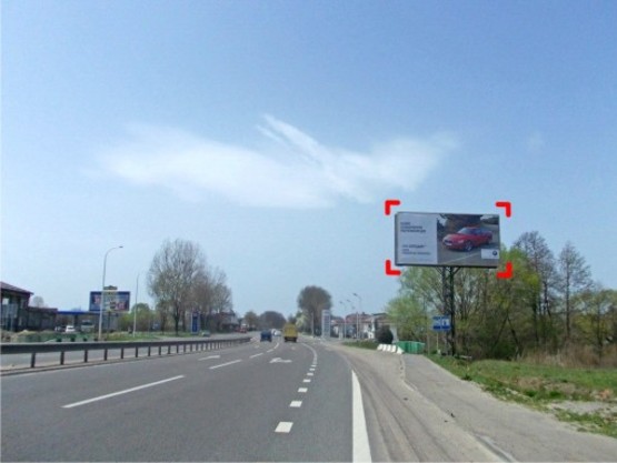 Фото рекламной плоскости по адресу с. Зимна Вода (на Городок), 4х8 м