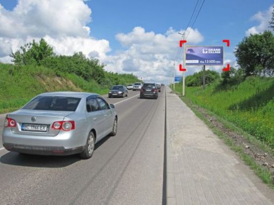 Фото рекламной плоскости по адресу с. Сокільники, вул. Г. Сковороди місце 1