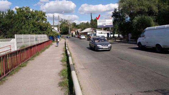 Фото рекламної площини за адресою Киевская ул./Дзержинского ул. 39