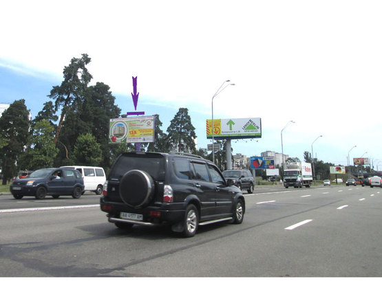 Фото рекламной плоскости по адресу Броварской, Малышко,29