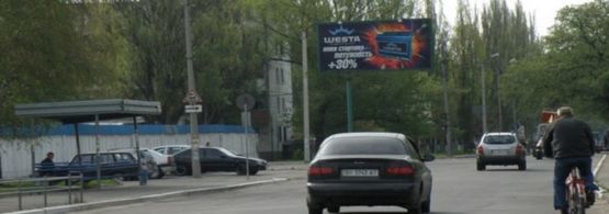 Фото рекламної площини за адресою ул. Док. Богаевского-Сумская (Молокозавод)