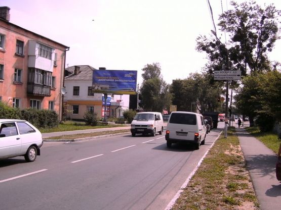 Фото рекламної площини за адресою Сагайдачного ул / Театральная ул, в центр