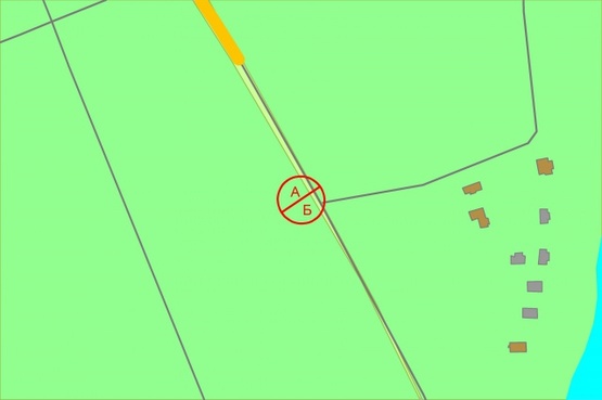 Схема рекламной плоскости по адресу Столичне шосе, (рух із Киева) після 2.7км. від вул. Генерала Матикіна (Конча-Заспа)