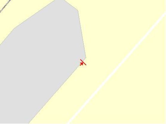 Схема рекламной плоскости по адресу Бериславское шоссе Молокозавод