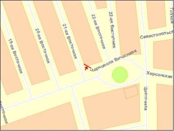 Схема рекламной плоскости по адресу Киндийское шоссе, ТЦ Салют, из города, левый