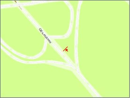 Схема рекламной плоскости по адресу Никопольское шоссе