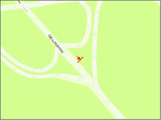 Схема рекламной плоскости по адресу Никопольское шоссе