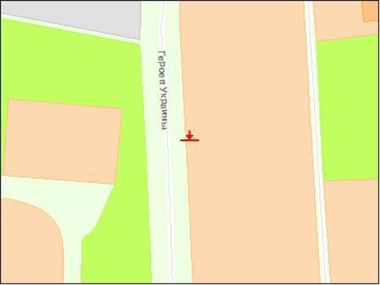 Схема рекламной плоскости по адресу Г.Сталинграда пр., район "Метро" (2)