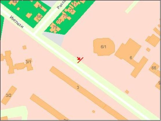 Схема рекламной плоскости по адресу Королева Ак. ул. / 25-й Чапаевской Дивизии ул.