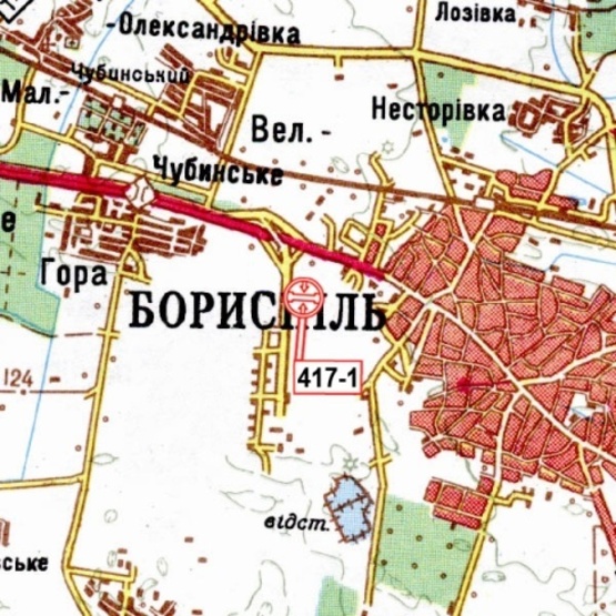 Схема рекламной плоскости по адресу Дорога из аэропорта "Борисполь", возле терминала "D", в направл. Бориспольского шоссе